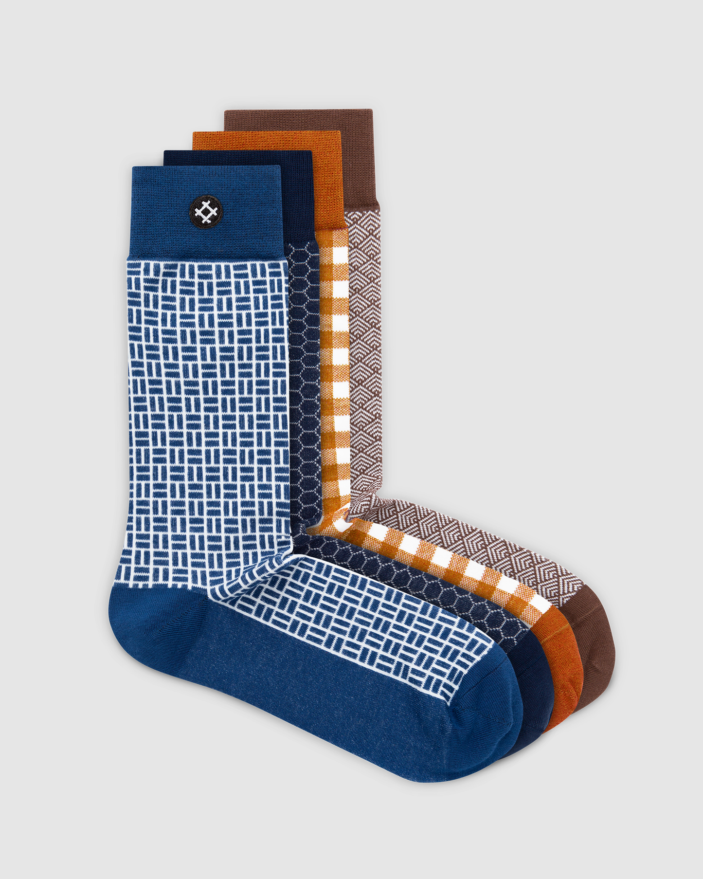 Runaway 4 Pack Crew Socks: Sir Boris, Superfly, Gil, Elroy