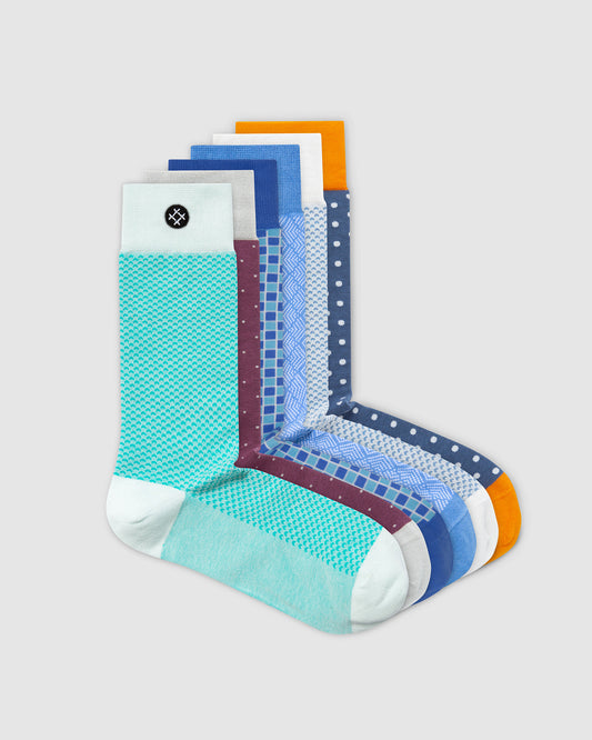 Avalanche 6 Pack Crew Socks