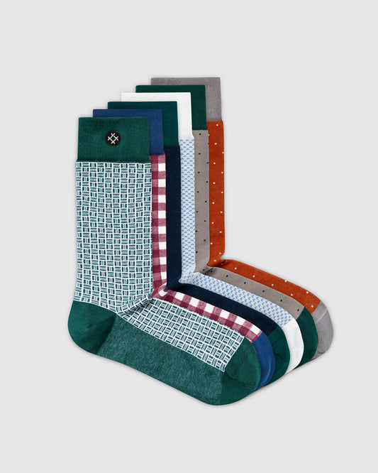 Devour 6 Pack Crew Socks