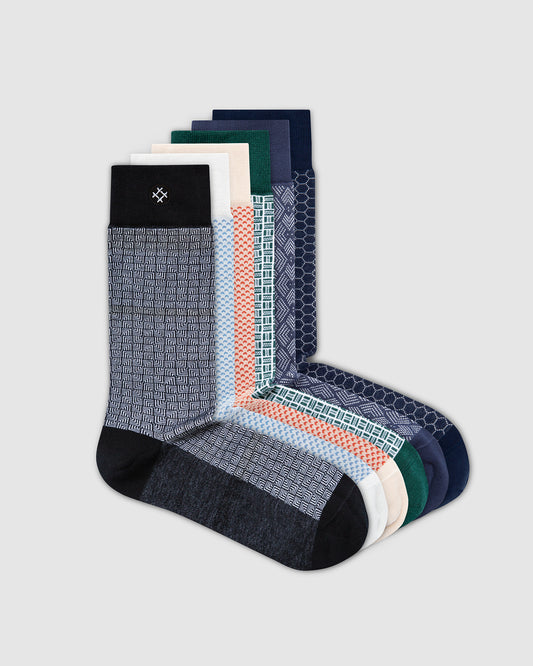 Thorn 6 Pack Crew Socks