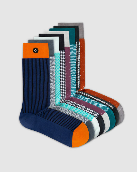 Albatross 8 Pack Crew Socks