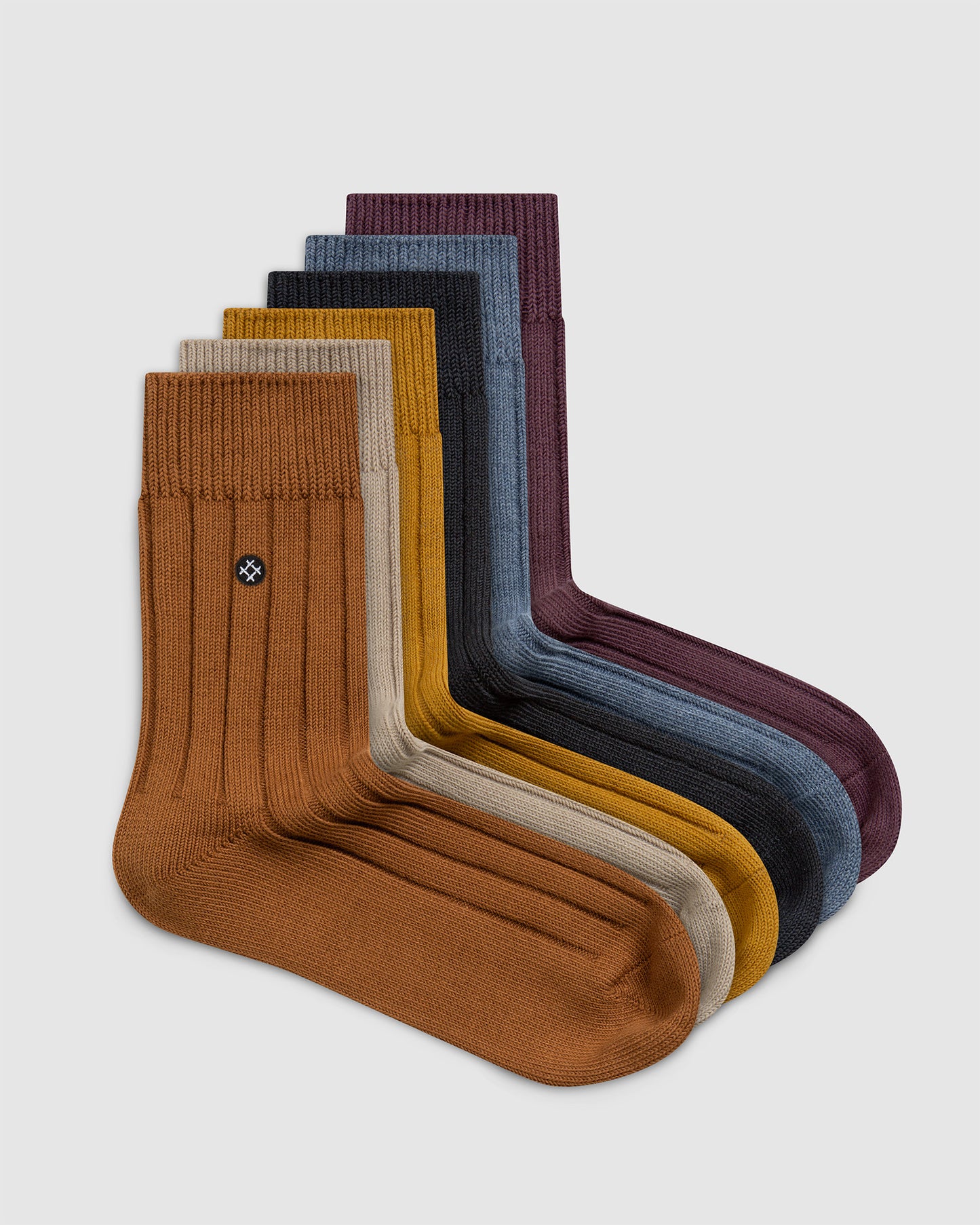 Frances 6 Pack Quarter Socks